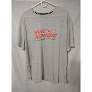 Men's Nike Dri Fit Running T-Shirt Size XL Activewear 100% Polyester Ready Run